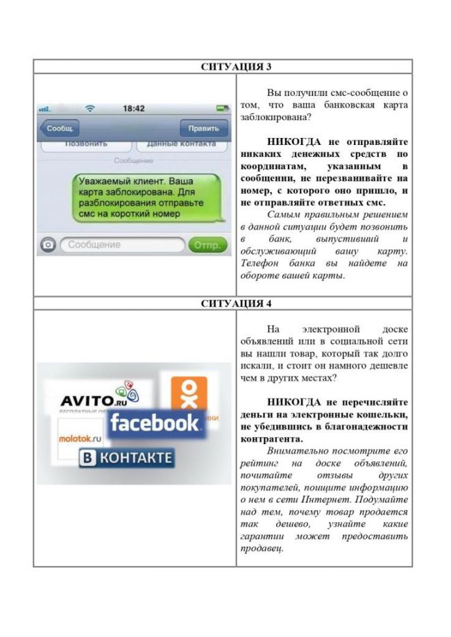 Информация НЦБ Интерпола МВД России  о самых распространенных видах мошеннических действий с использованием компьютерных технологий